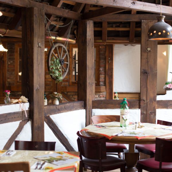 Gastraum im Altwernigeröder Kartoffelhaus